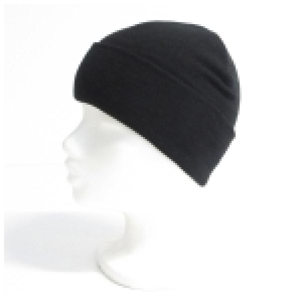 Strickmütze , schwarz